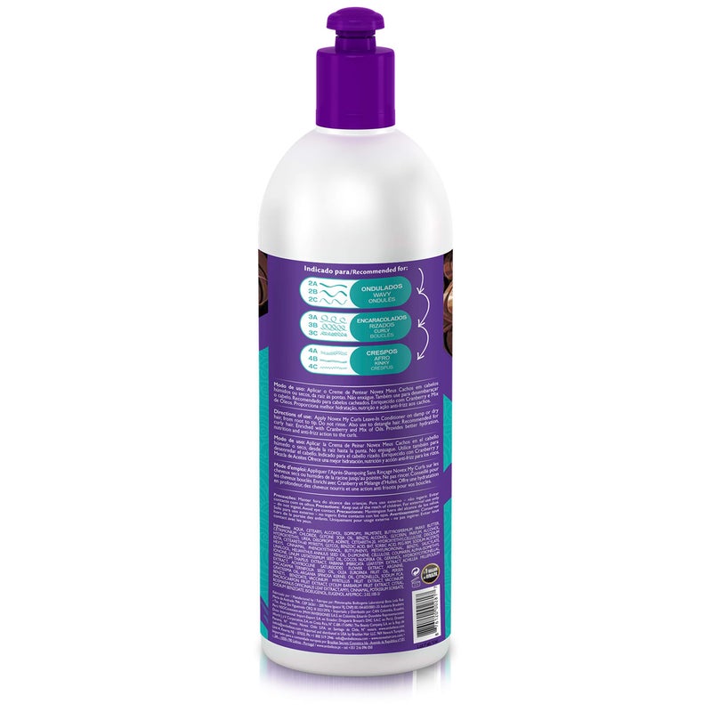 Novex My Curls Memorizer Leave in Conditioner - 16.9 oz. - Defines Curls, Controls Volume, Reduces Frizz, Adds Softness, for All Curly Hair Types - Image 2